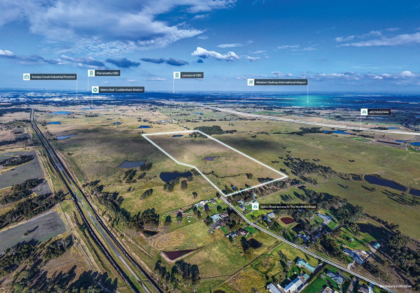 $150M+ Bradfield Residential Landholding Hits the Market near Western Sydney Airport