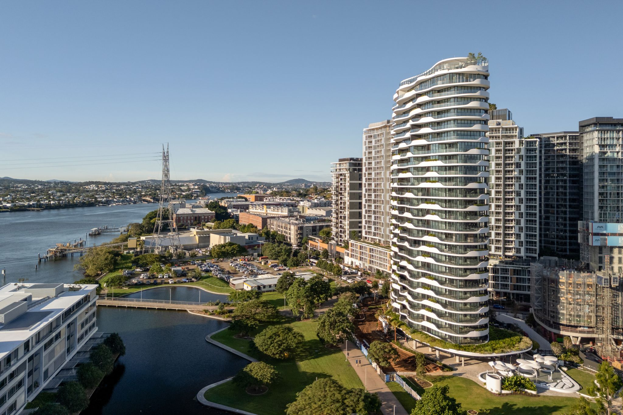 Quay at Waterfront Newstead Completed, Adding Homes and Green Space to Brisbane