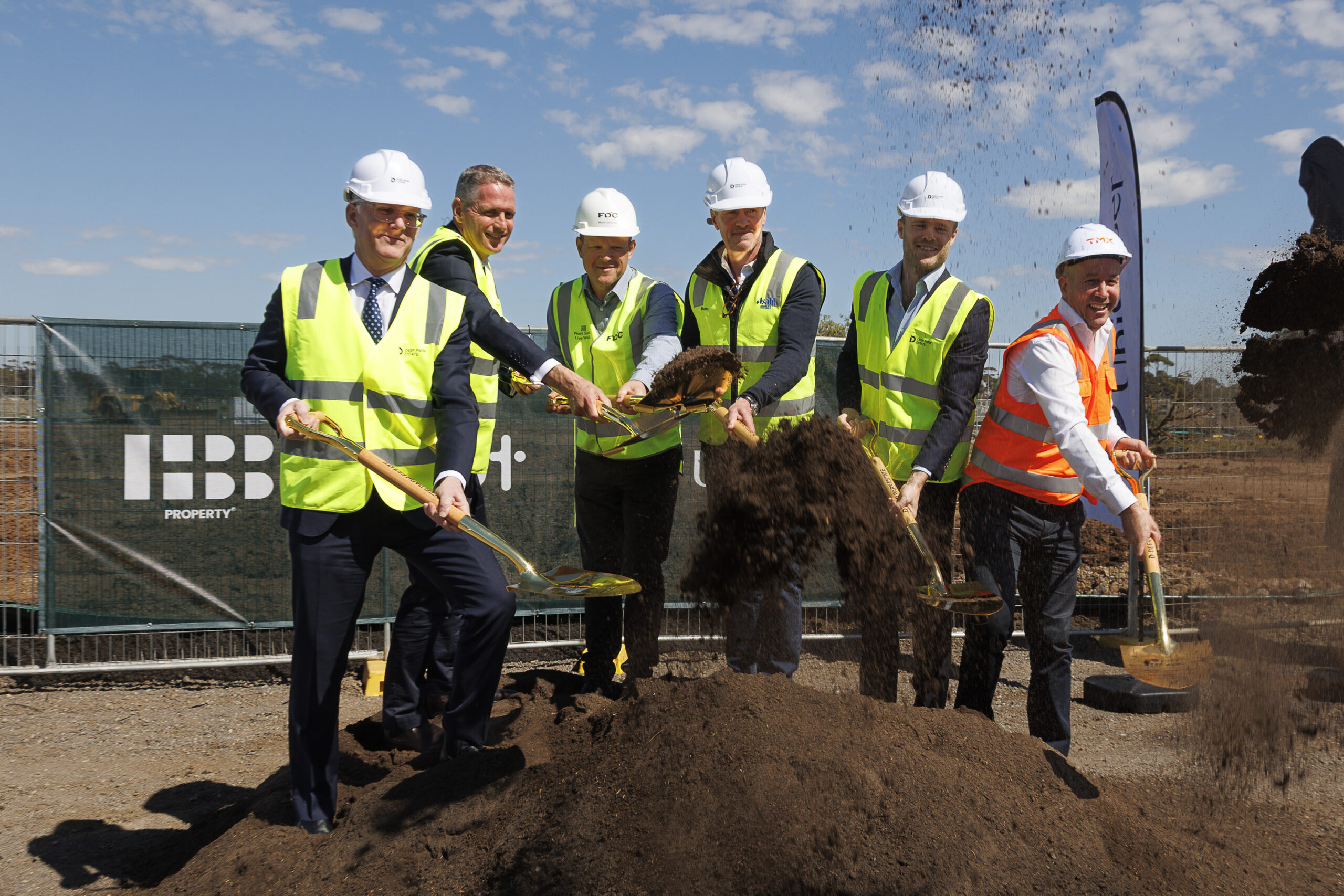 Sod Turned on $1B Melbourne Industrial Site