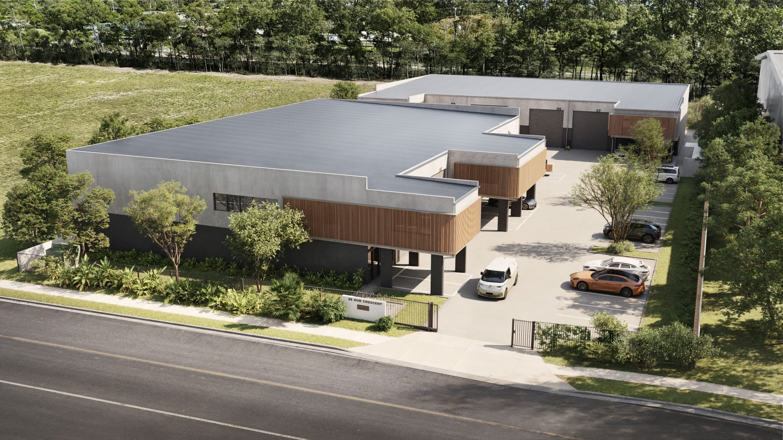 Construction Completion Nears for a Boutique Complex of Seven Premium Quality Industrial Units in Brisbane