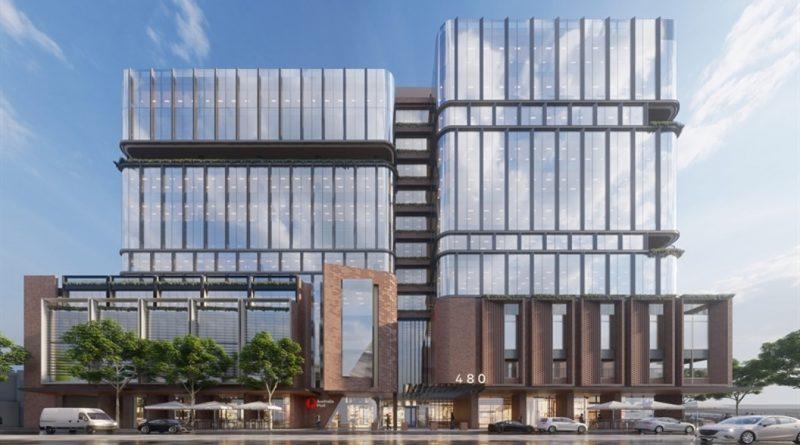 Building begins on $460m office and community precinct at 480 Swan St, Richmond