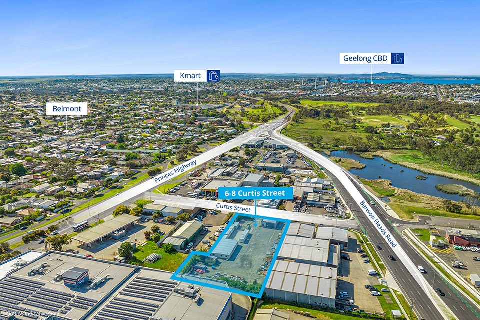 Strategic industrial development opportunity brought to market in Geelong’s Belmont