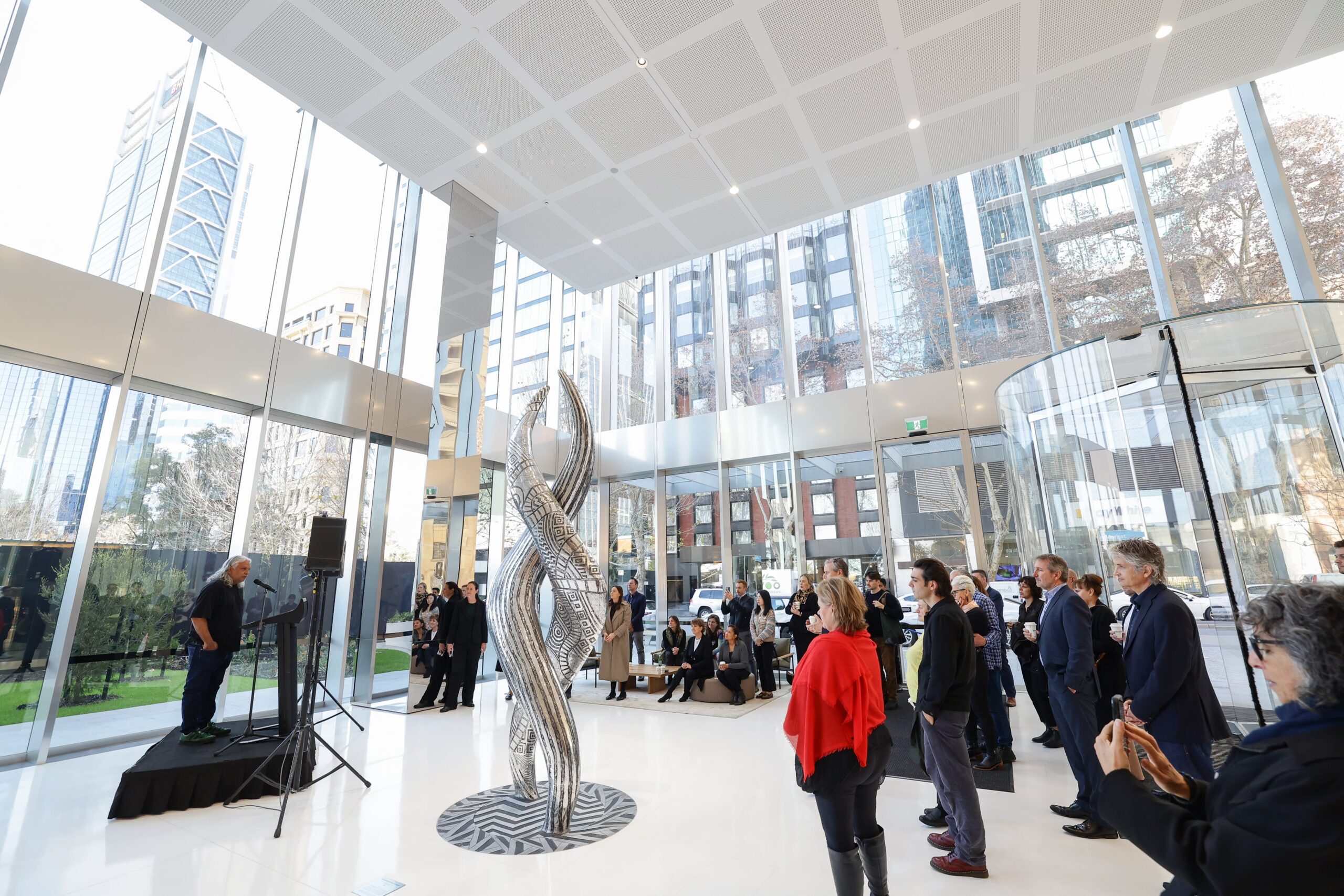 Striking New Artworks Honour Whadjuk Noongar Culture At Nine the Esplanade