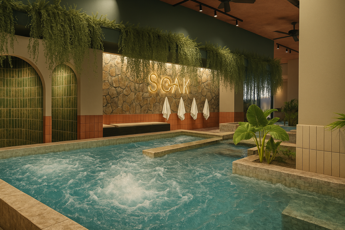 Second SOAK Bathhouse at Emerald Place