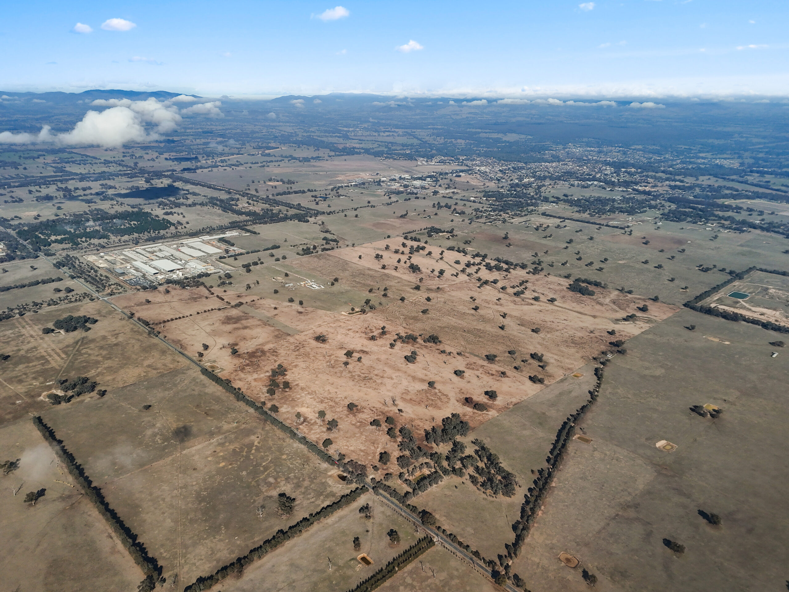 196 Hectares* of Industrial Zoned Land Hits the Market in Benalla