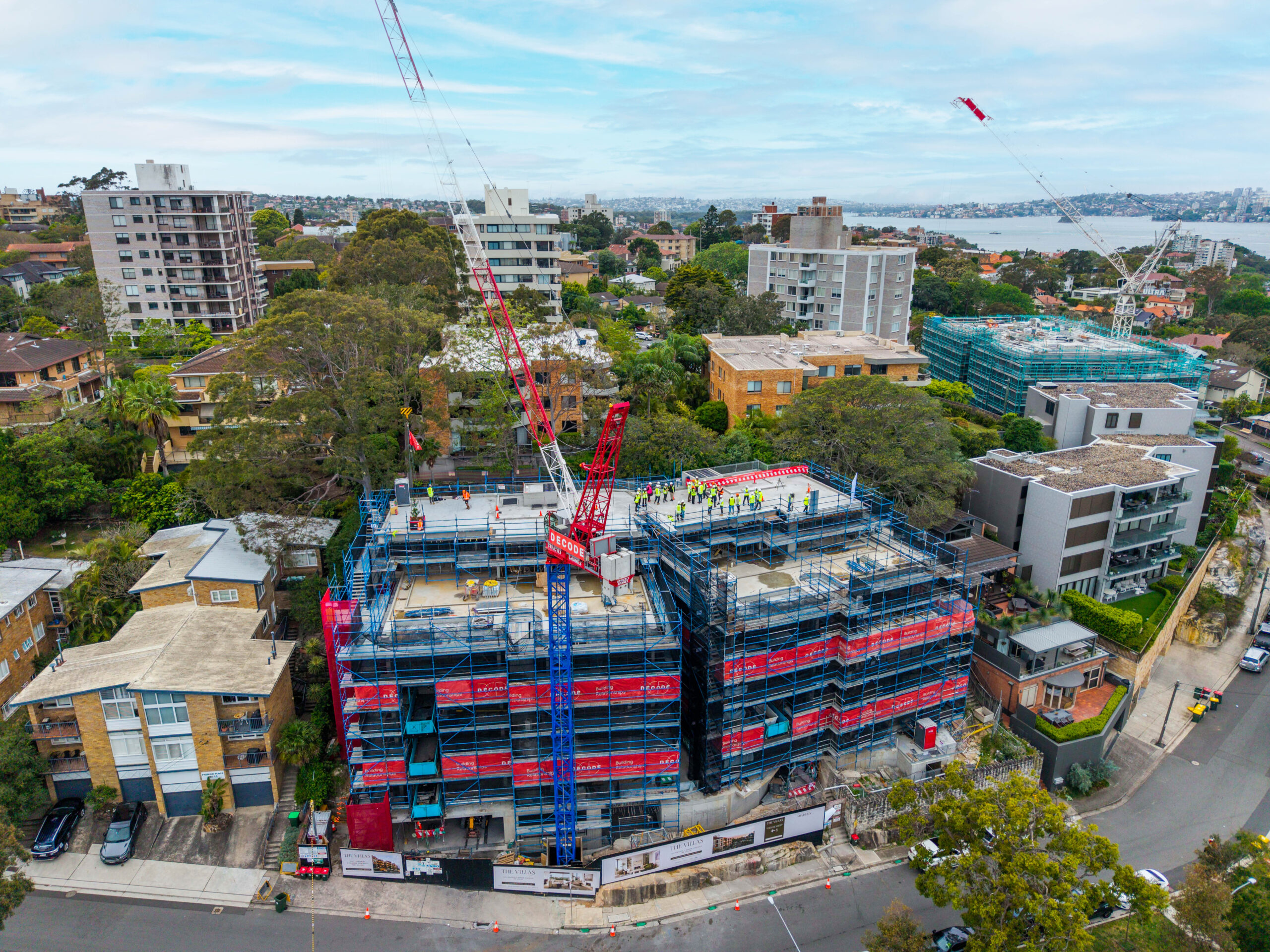 Abadeen Tops Out The Villas, Neutral Bay