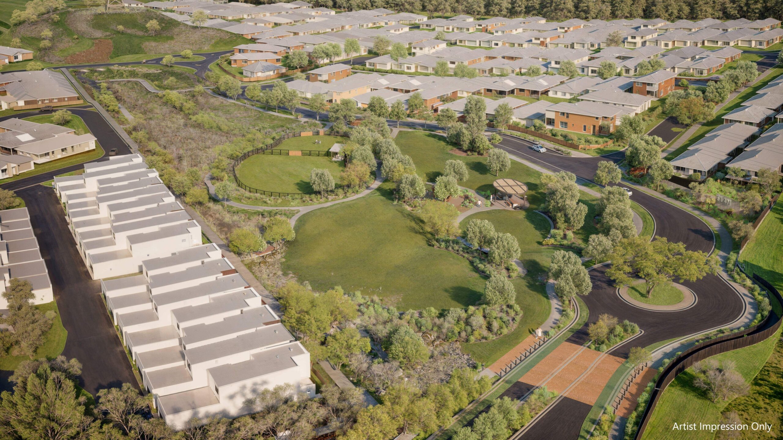 Developer Unveils Park for Green Community Living