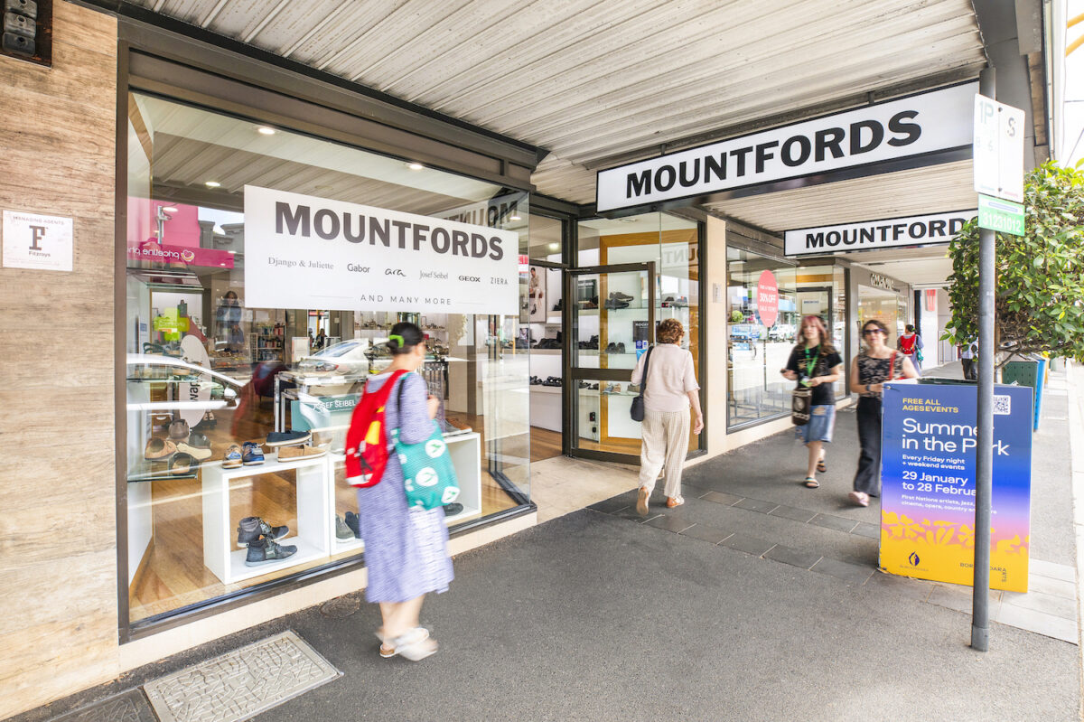 A Sure Fit on One of Melbourne’s Shopping Strip