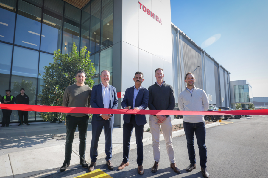 Toshiba Australia Opens New Facility at the YARDS, Kemps Creek