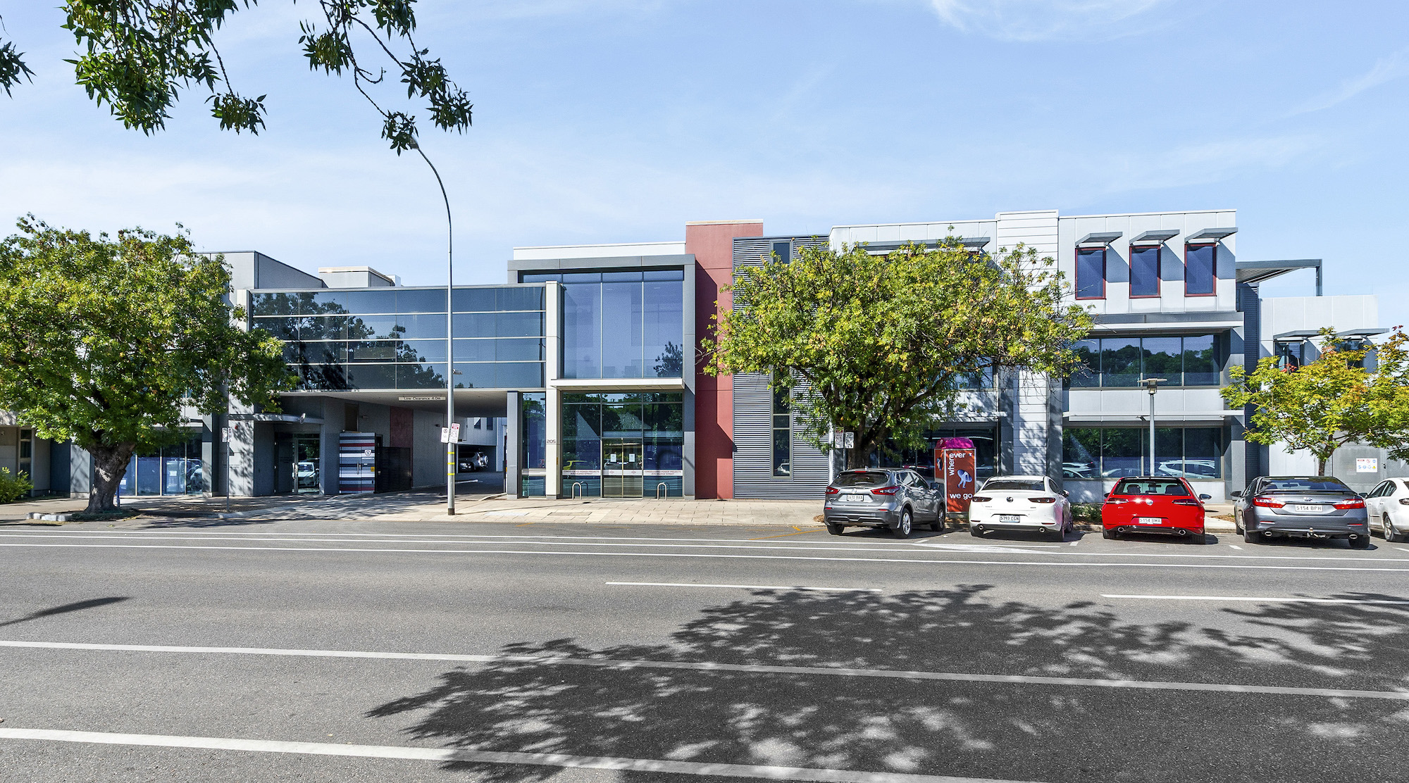 Modern CBD office with development upside