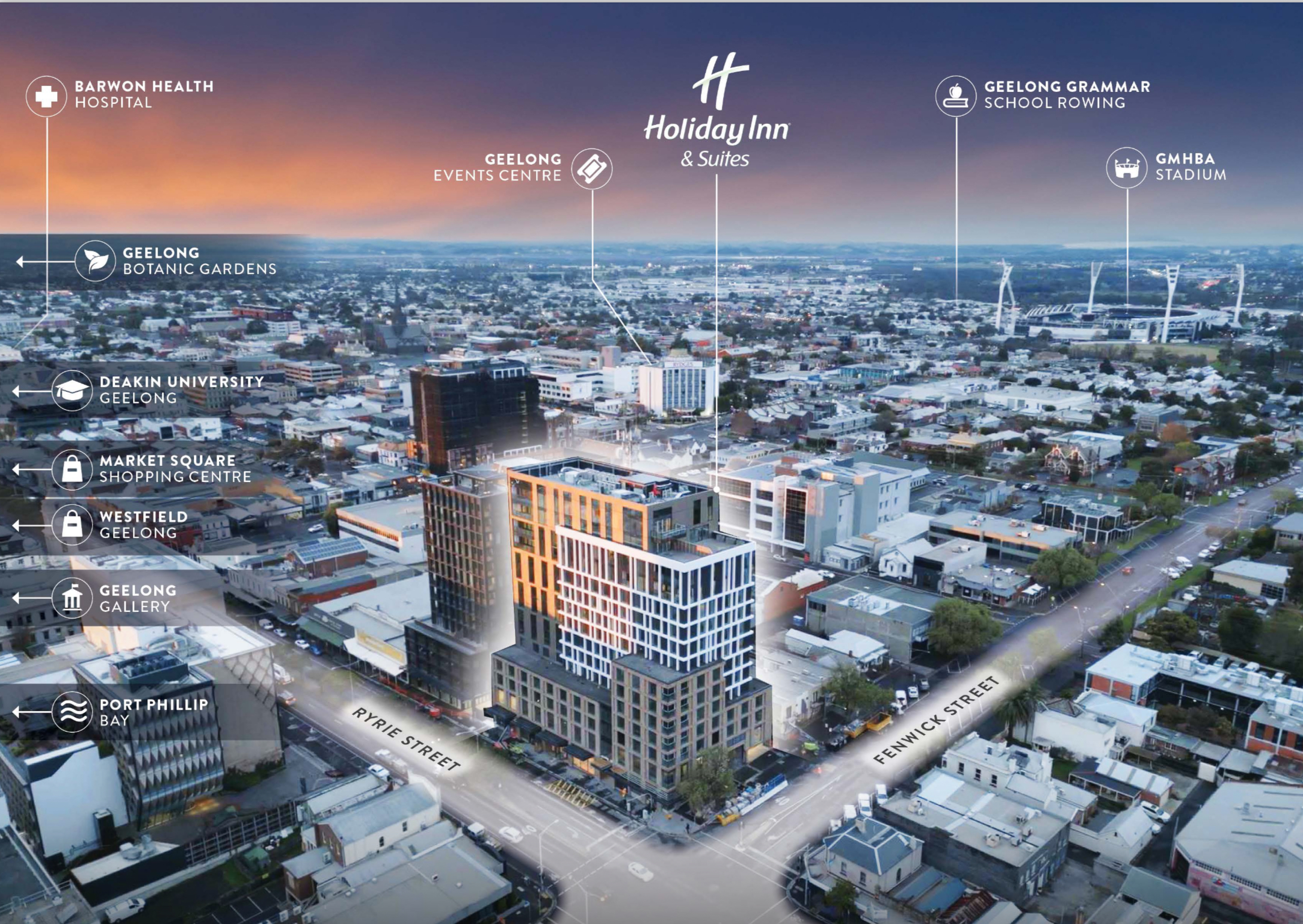 Holiday Inn Geelong’s newest hotel is on the market