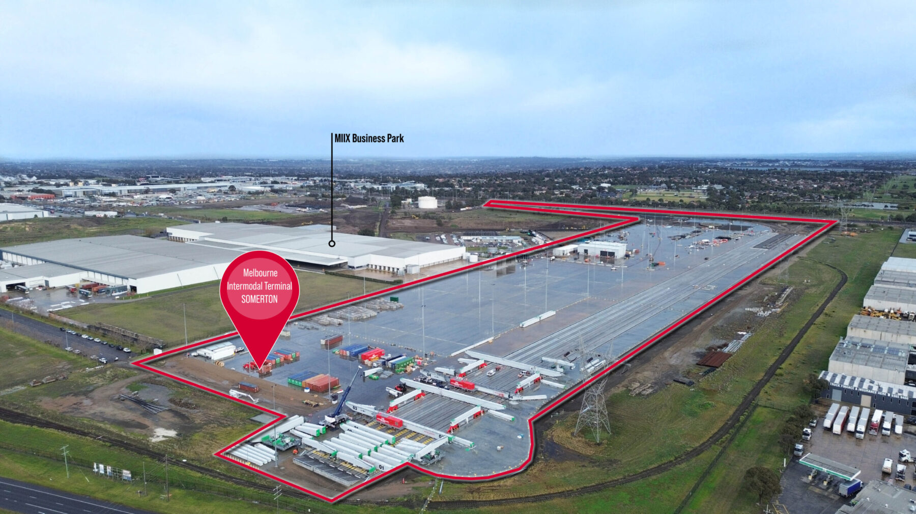 Melbourne Intermodal Terminal (MIT) Nears Completion