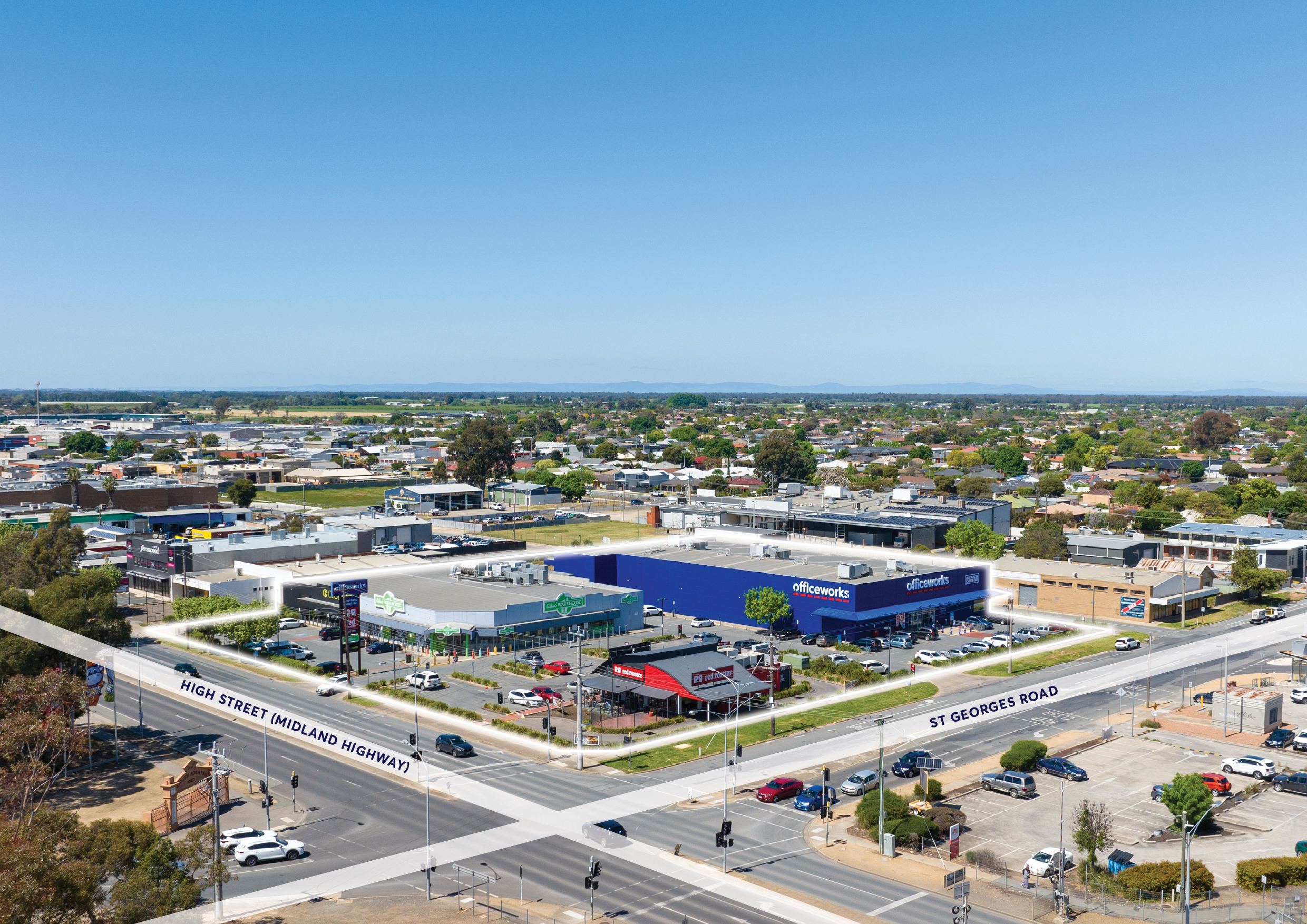 Officeworks-anchored retail investment backed by a 100% line-up of national tenants hits the market