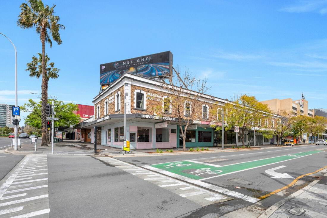 Adelaide CBD Corner Set for New Chapter