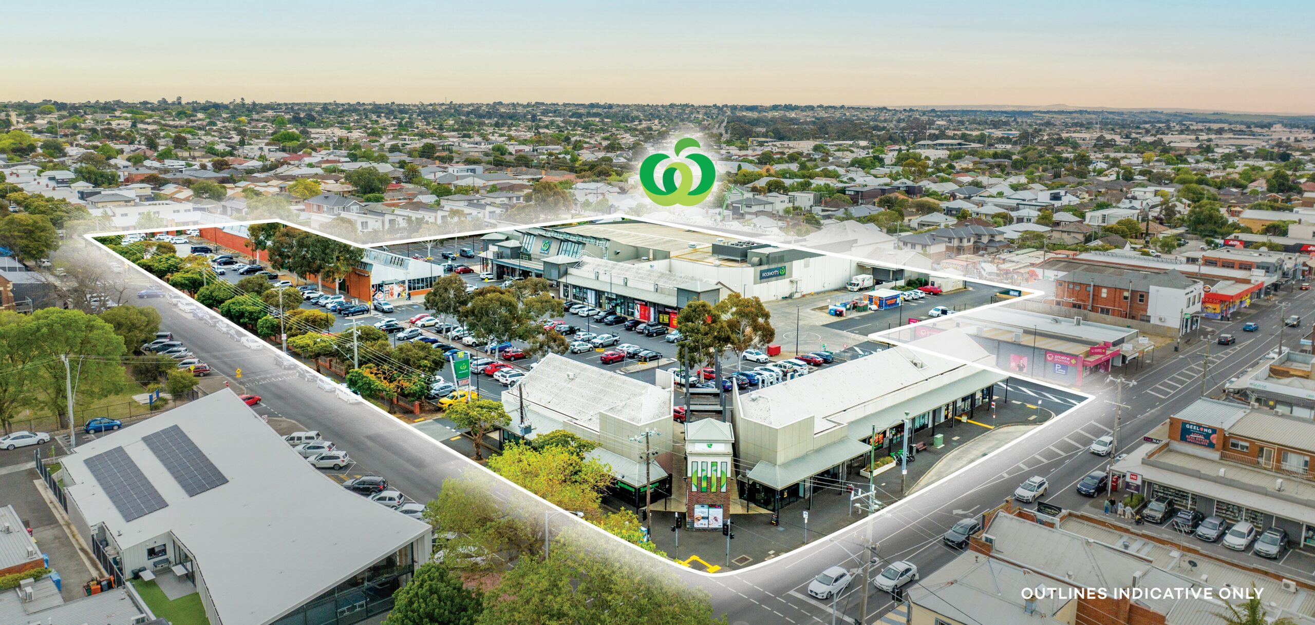 Major Mixed-Use Site with Existing Woolworths-Anchored Shopping Centre in Geelong West for sale