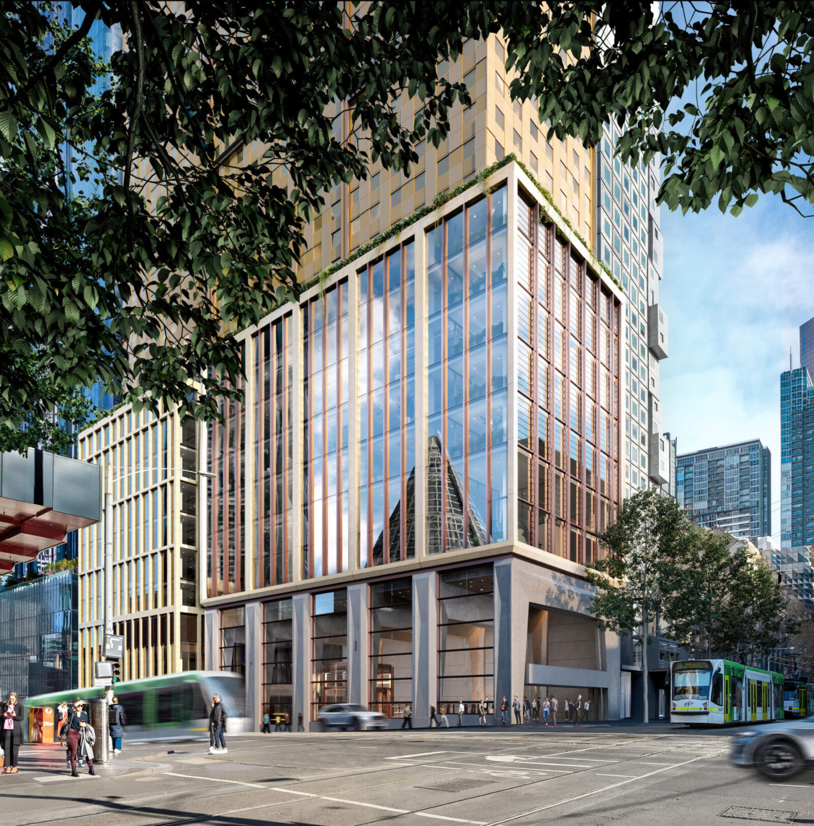 Landmark Development Above State Library Station
