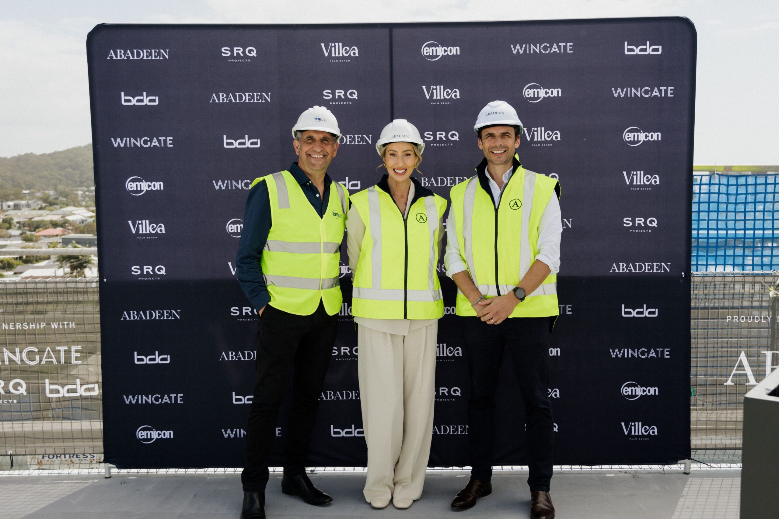 Abadeen Tops Out Villea Palm Beach — Landmark Gold Coast Project on Track for 2026 Completion 