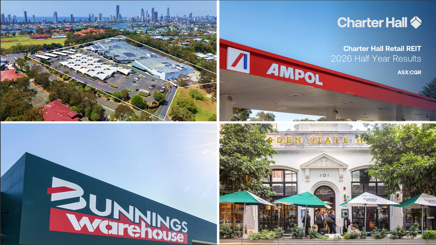 Charter Hall Retail REIT 2026 Half Year Results