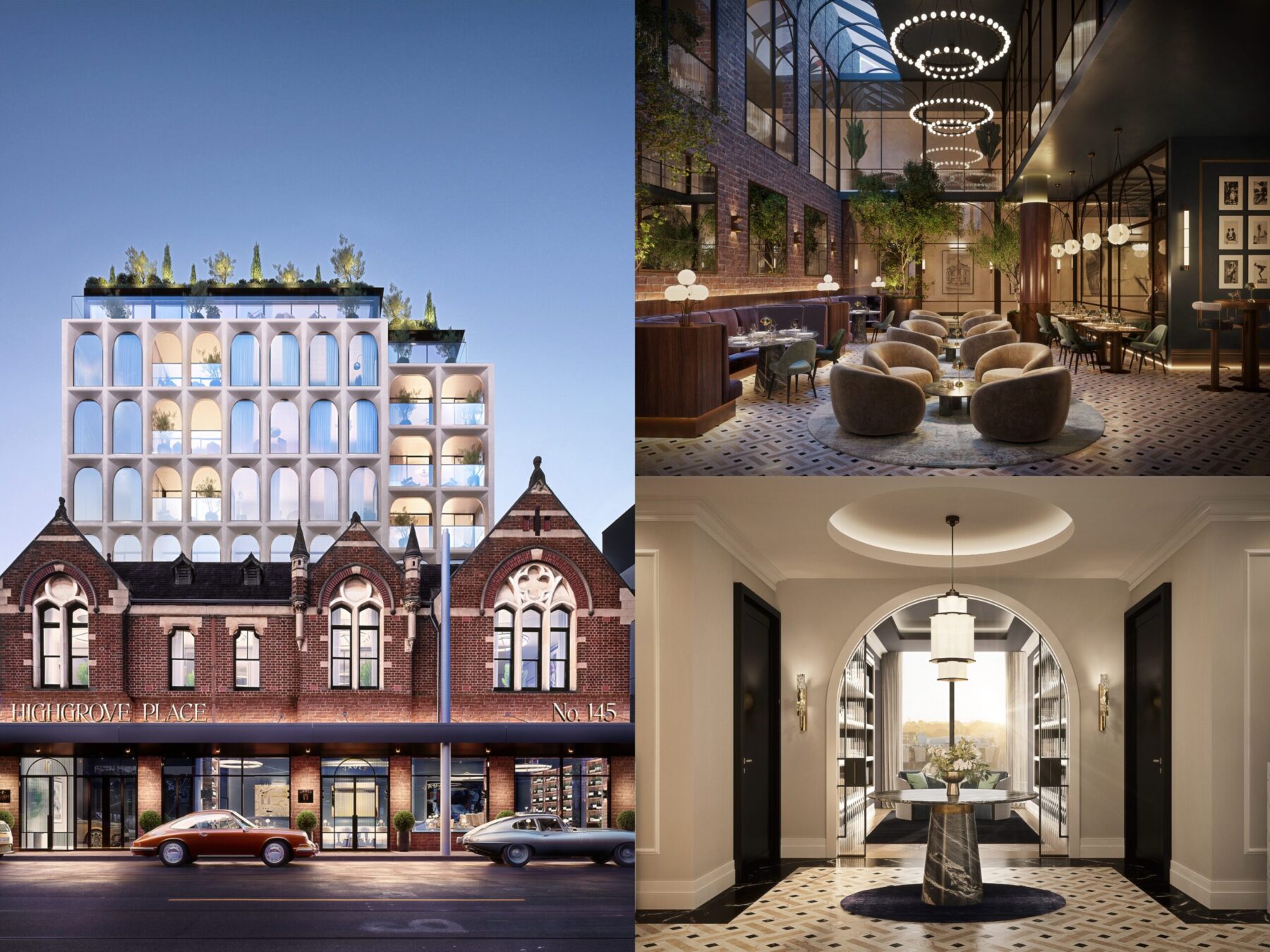 Gurner™ Group Reimagines Historic Prahran Site with Highgrove Place, 14 Ultra-Luxury Boutique Residences