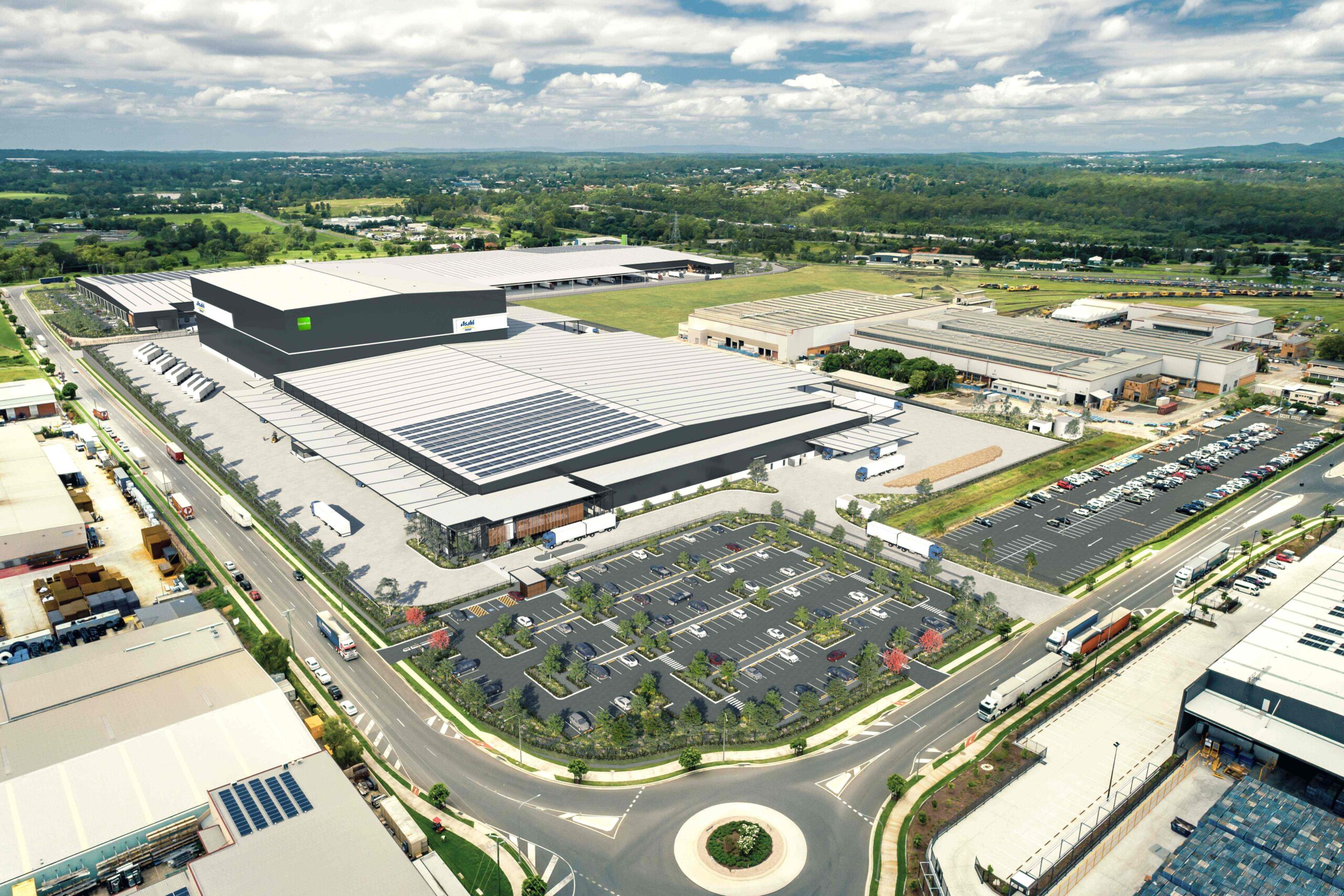 Goodman to Deliver Major Distribution Facility for Asahi Beverages